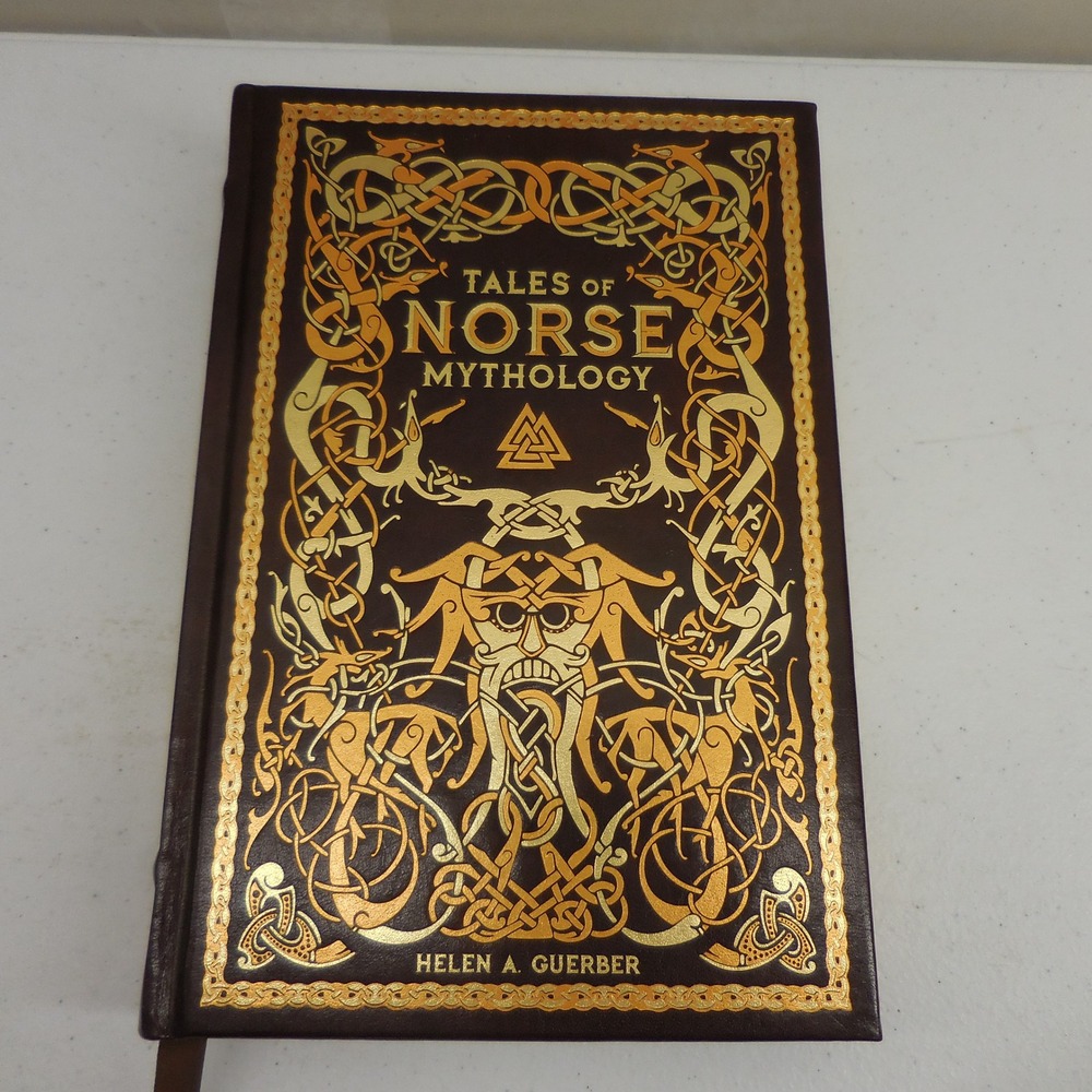 Tales of Norse Mythology Helen A Guerber Barnes & Noble Leatherbound 2017 Book
